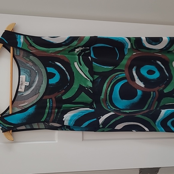 Studio I sleeveless dress with bolero, size 16 - Picture 5 of 5